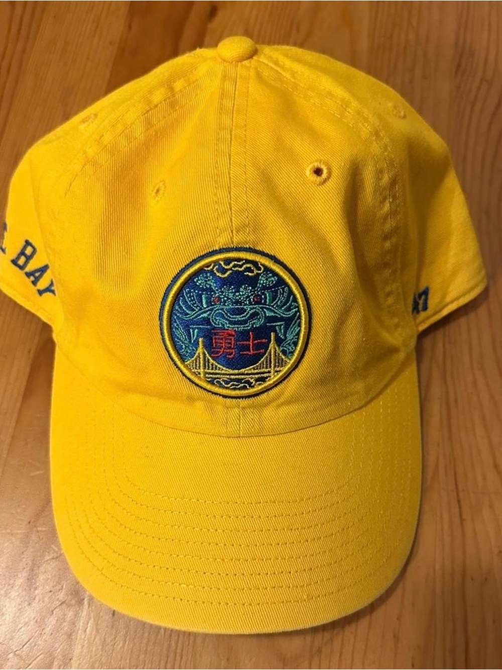 Golden State Warriors Chinese New Year Yellow Cap